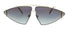 Burberry Women Sunglasses Black W/ Gold Irregular BE3111-10178G